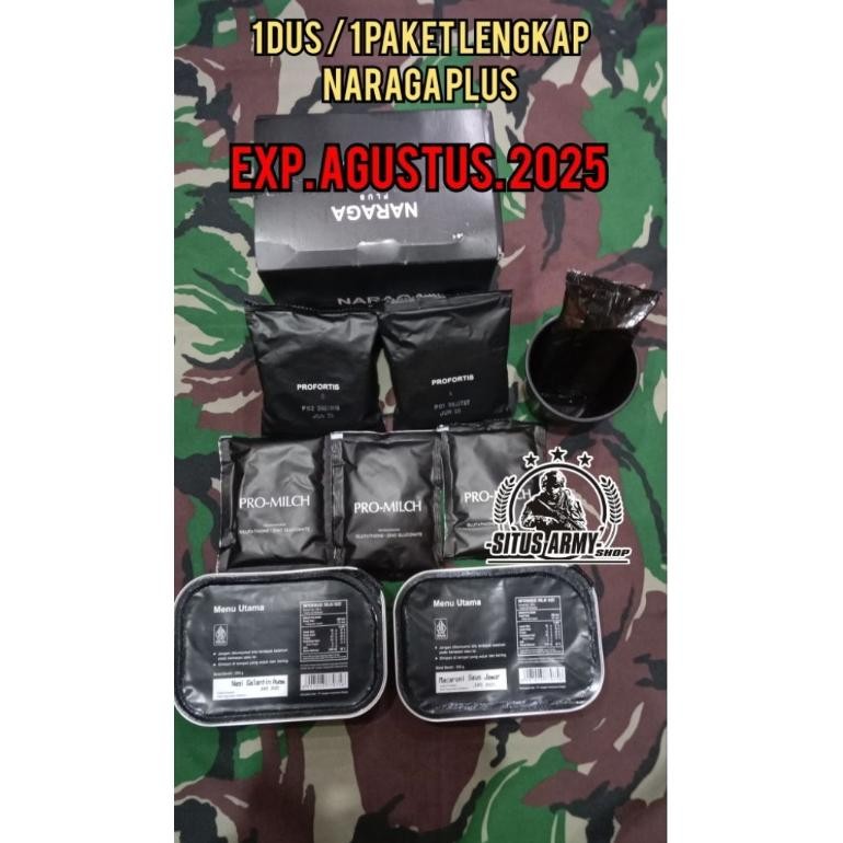 

Termurah..! New Ransum Naraga Plus Asli Jatah TNI EXP. Agustus September 2025 | 1 Paket Ransum Naraga Plus | Ransum TNI | Makanan TNI | Ransum Naraga Asli Jatah TNI