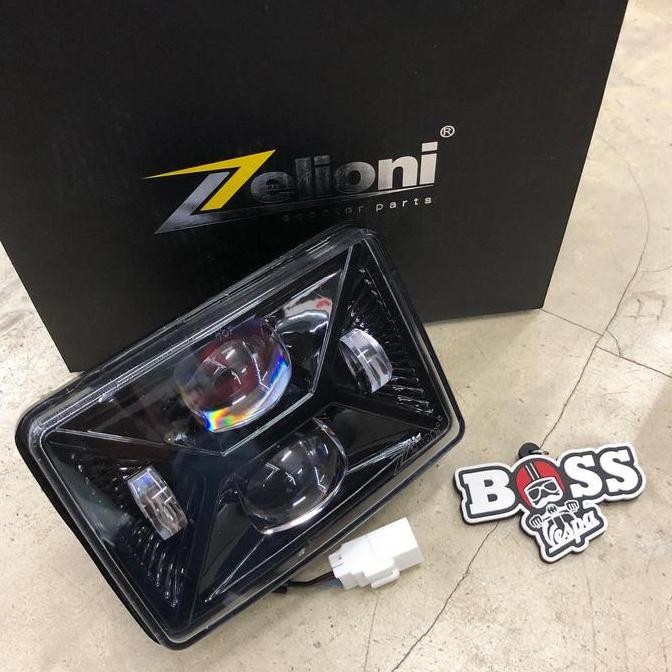 Headlamp LED Daymaker Zelioni Smoke Vespa S