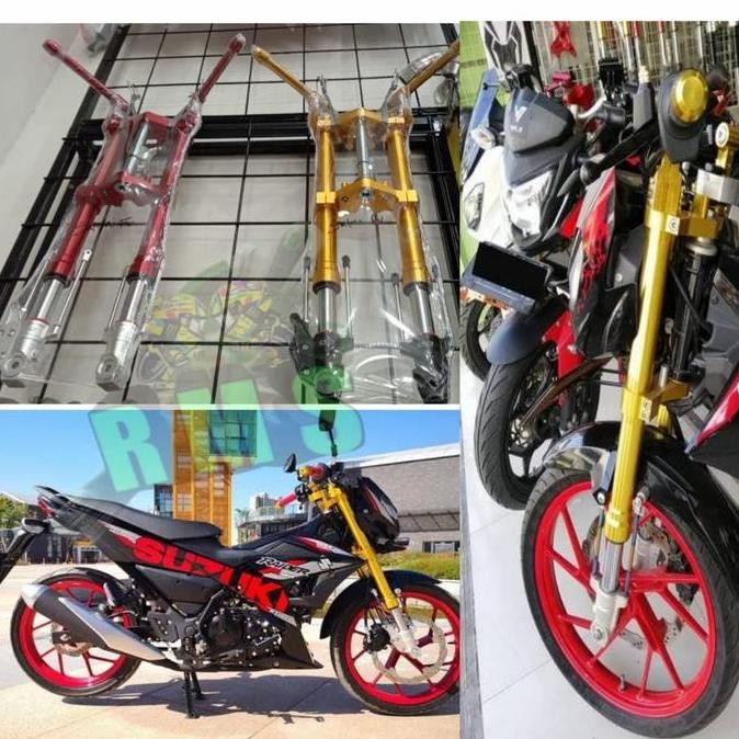 Upside Down Satria fu Usd Satria fu Shock depan Satria Fu Delkevic CNC