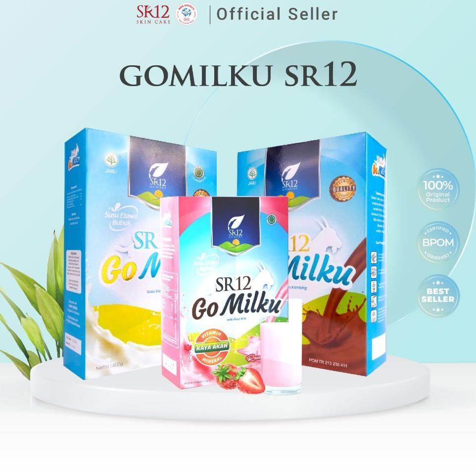

Sr12 Gomilku Susu Kambing Etawa Tinggi Kalsium Dengan Campuran Ikan Gabus Daun Kelor Dan Madu Varian Rasa Coklat Strowberry 200Gr Dan 600Gr Mengandung Kalsium Lebih Tinggi Dara Susu Sapi