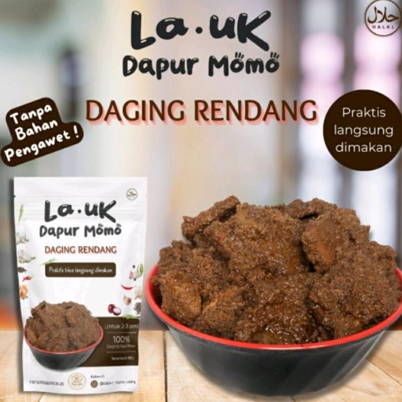 

Lauk Dapur Momo, Bekal Haji, Bekal Umrah, Siap Makan, Rendang Momo, Paru Rica, Daging Oseng Mercon, Ayam Suwir, Paru Cabe Ijo, Beef Teriyaki, Chicken Teriyaki, Tanpa Bahan Pengawet