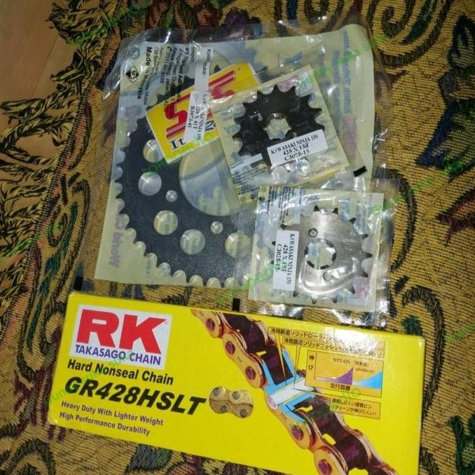 Gear Set 428 Ninja R SS RR OLD ZX New RR SSS RK TAKASAGO CHAIN