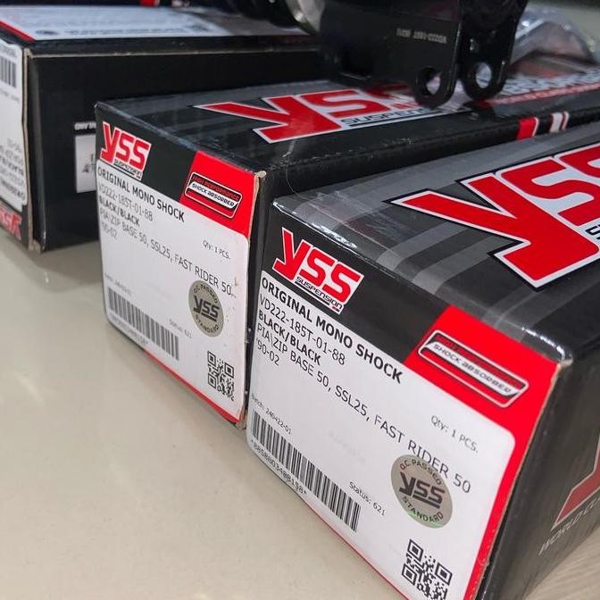 Shockbreaker YSS 185mm Low Fitment Vespa Sprint Primavera Lx S