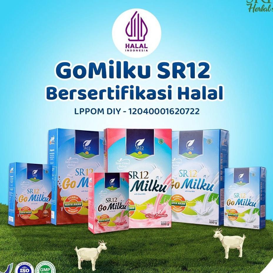 

Susu Bubuk Kambing Gomilku Sr12 Susu Etawa Rasa Cokelat Susu Go Milku Etawa Goat Milk