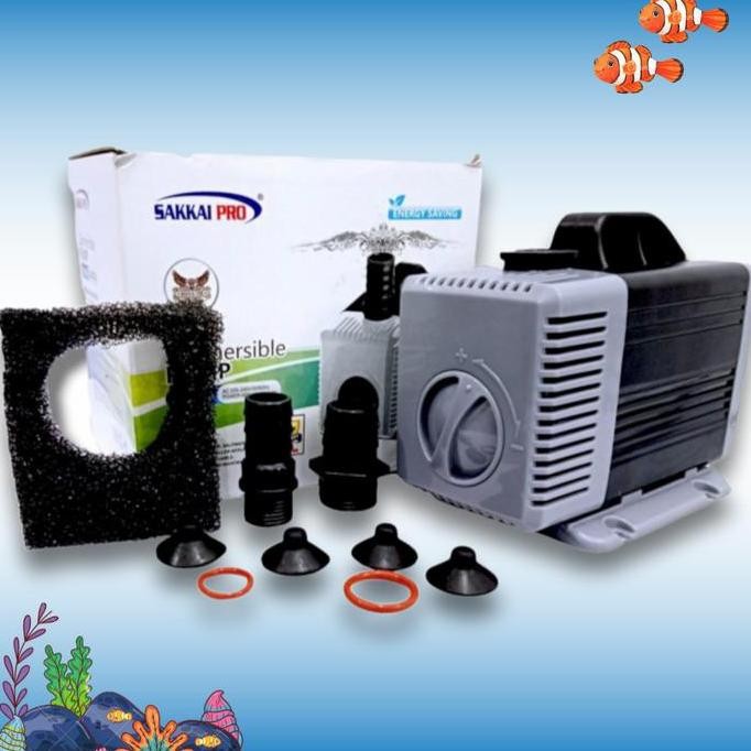 POMPA KOLAM HIDROPONIK SAKKAI PRO SP 6000