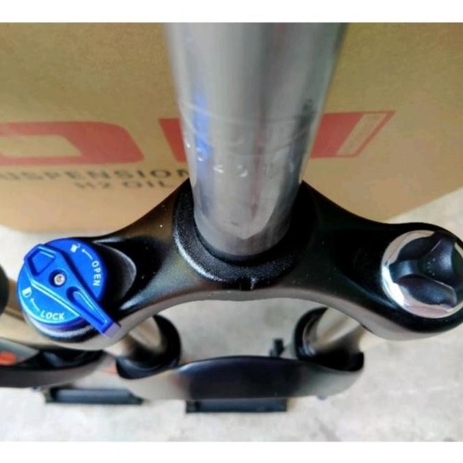 Original Fork sepeda Ion H1 27,5 coil lock T120 preload oversize non taper QR