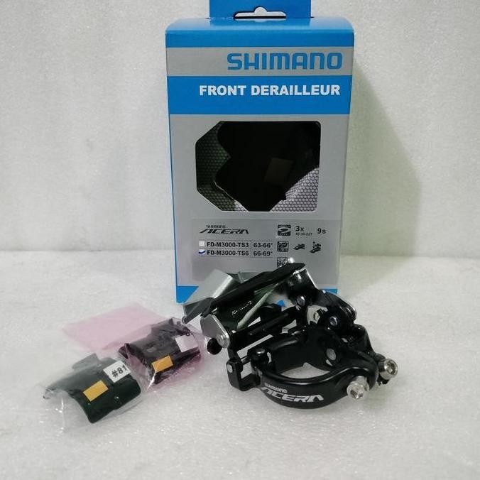 FD Shimano Acera M3000 3 speed Tarikan Atas Bawah | Front Derailleur