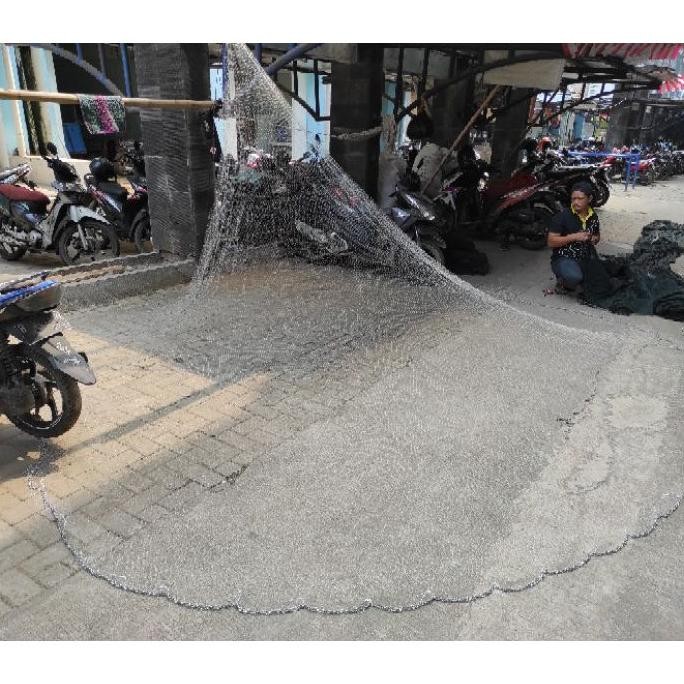 Jala Lempar 15 Feet Senar Tinggi 4 Meter Lubang Kecil