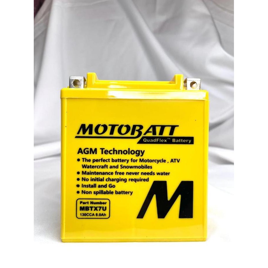 AKI KERING YAMAHA XMAX 250 MOTOBATT MBTX7U