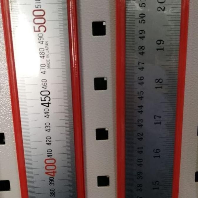 

Shinwa Penggaris 100Cm Stainless Steel Rule 1M Hard Chrome Jis 13048