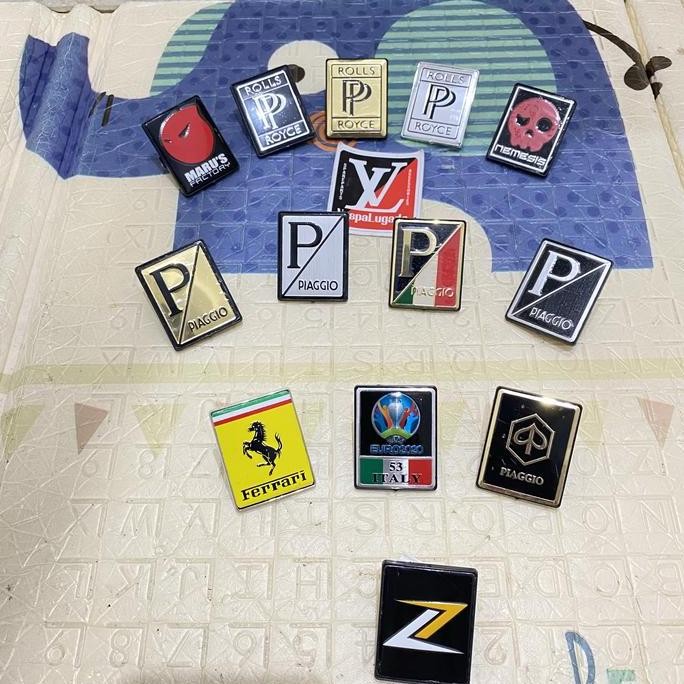 emblem new kia logo untuk kia rio depan belakang stir original