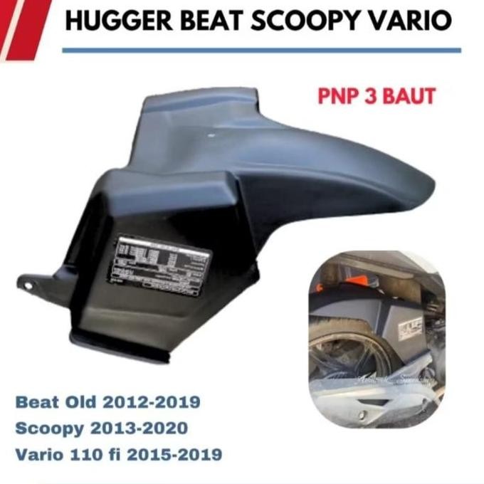 ready Hugger airblade Spakbor kolong, Beat,esp,fi,pop ,Scoopy, Vario 110.