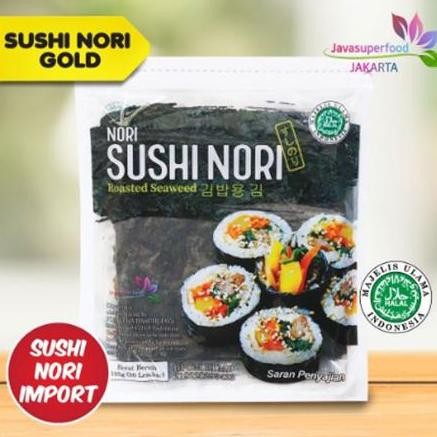 

Java Super Food Sushi Nori 20 Lembar - Sushi Nori Rumput Laut Panggang