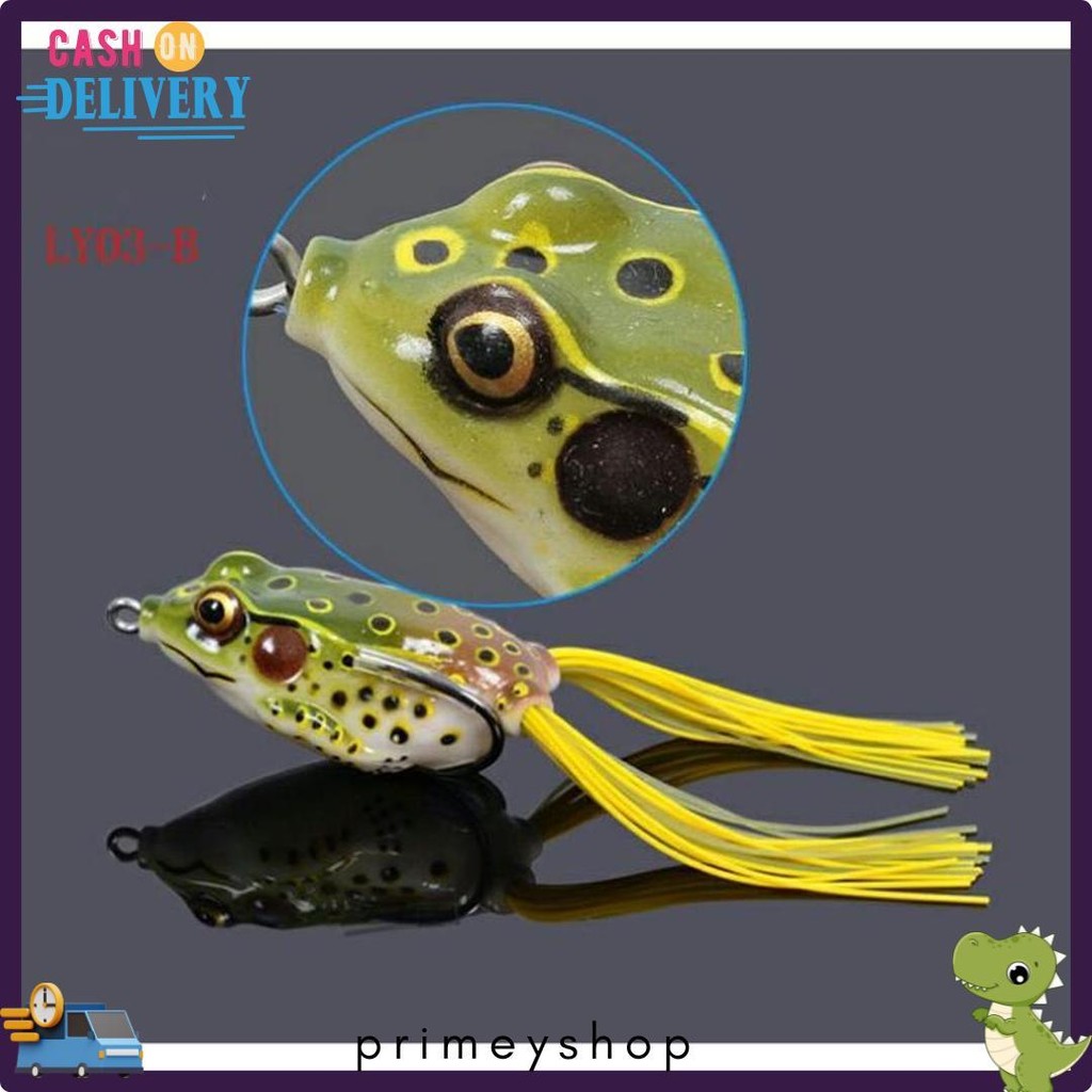 Soft Frog 3 Cm Umpan Katak Termurah | Soffrog - Sofrog Katak Buatan Umpan Buatan - Umpan Ikan Gabus 