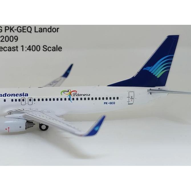 Garuda Indonesia B737-800Ng Pk-Geq Landor Exclusive Edition By Airshop Diecast