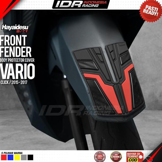 ready VARIO FI 2015 2017 125 150 Spakbor Depan Body Protector Hayaidesu