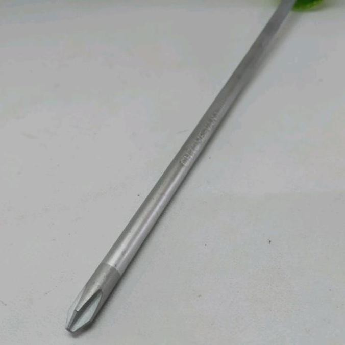 ready  obeng panjang 12 inch plus diameter 6 mm obeng panjang 30 cm mirip tekiro