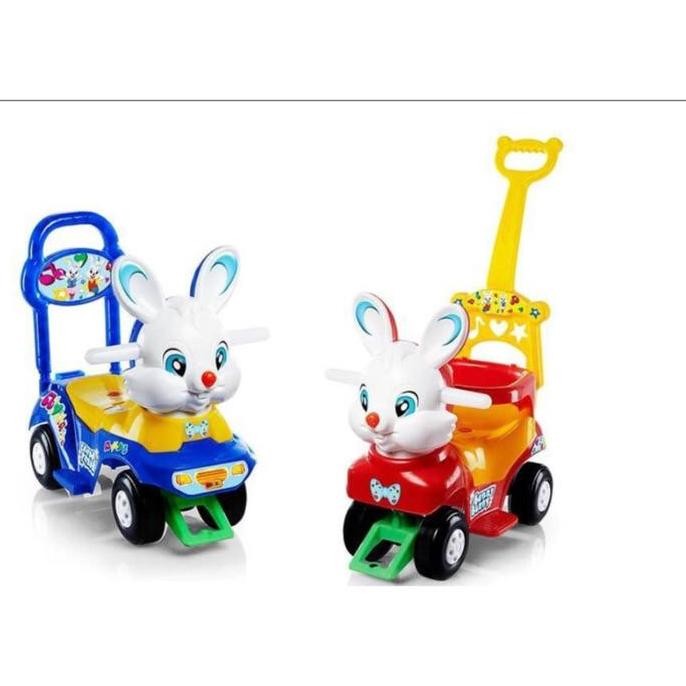 Mainan Anak Sepeda Dorong Kelinci / Sepeda Dorong Anak Lucu