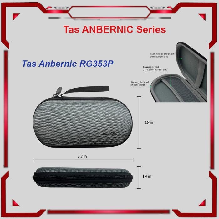 Gbs Anbernic Protective Storage Case Tas Anbernic Series Rg35Xx Rg505 Rg353V Rg405M Rg405V