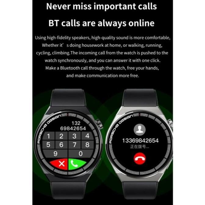 Smartwatch GT8 NEW Original SmartWatch 1.28 "HD Full Screen Blueto murah