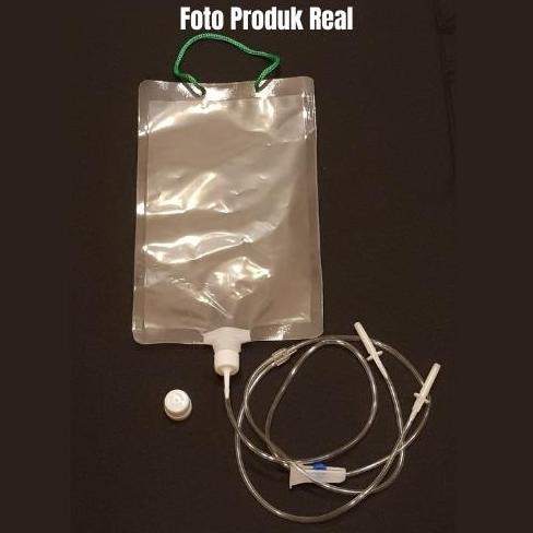 BAG KANTONG TRANSPARAN INFUS TANAMAN, INFUS POHON, IRIGASI TETES