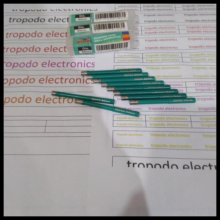 DISKON DIAMOND CORE DRILL SEGMENTED DCS 6 WIPRO MATA BOR GRANIT 6MM 