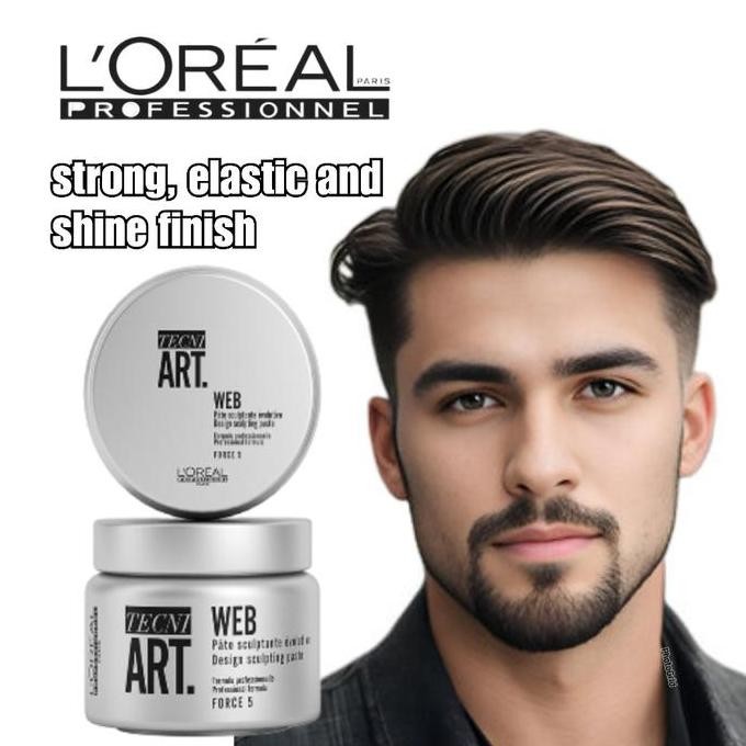 ready stock wax rambut Loreal Tecni Art Web 100ml / pommade / gel /molding