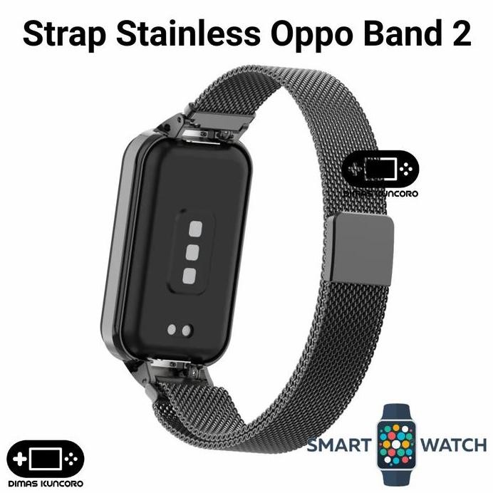 Strap Stainless Oppo Band 2 tali jam tangan steel oppo smartband band 2 murah