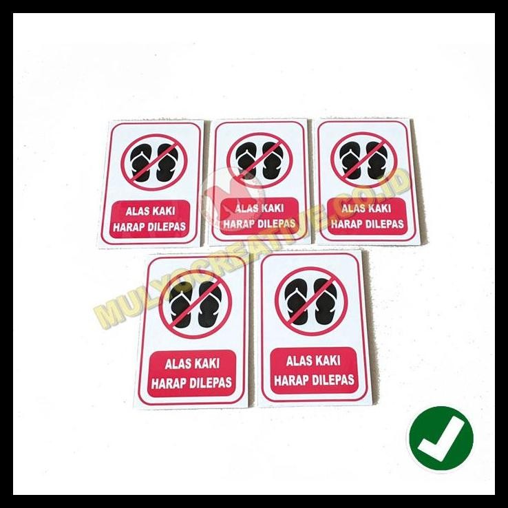 

GRATIS ONGKIR PAPAN SIGN BAHAN AKRILIK PAPAN TULISAN ALAS KAKI HARAP DILEPAS !!!!!!