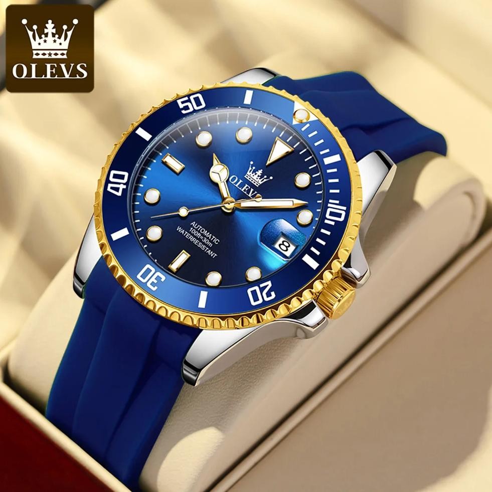 OLEVS 6650 Mechanical Watch for Men Luxury Automatic Men's Watch