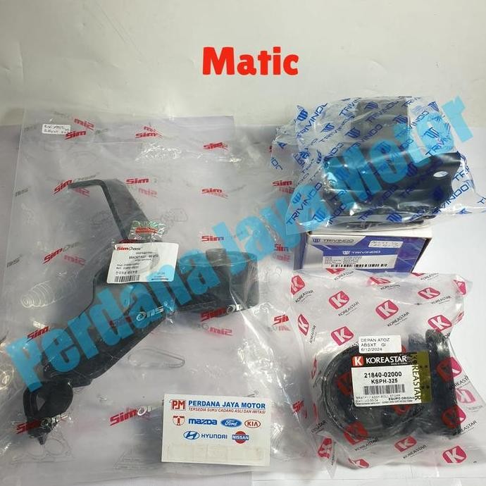 Engine Mounting Set Hyundai Atoz Manual Matic 1cc