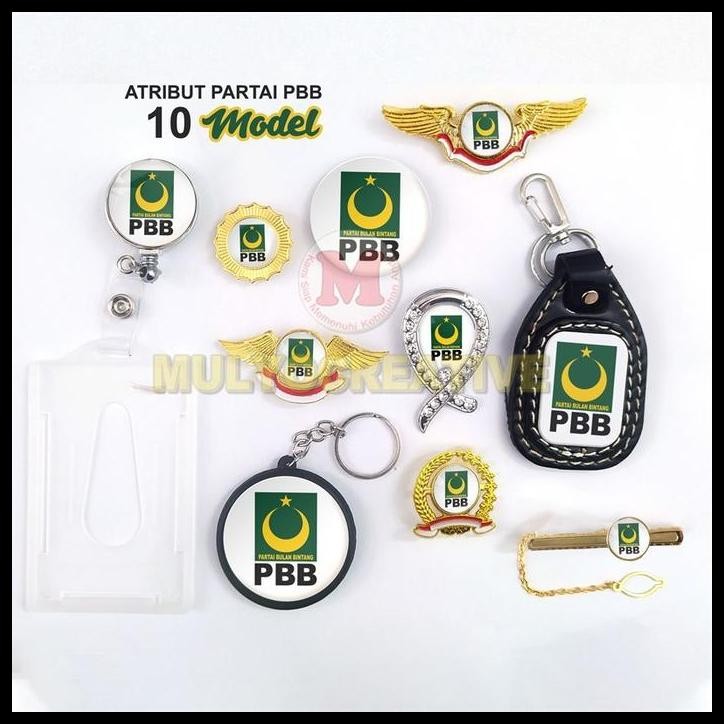 TERMURAH PIN PBB AKSESORIS PBB ATRIBUT PARTAI PBB