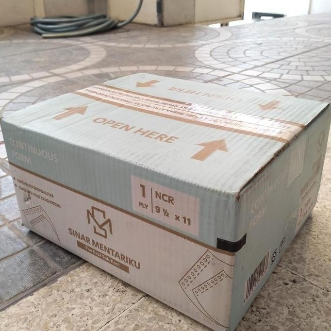 

TERLARIS! 1 Ply Full Kertas Continuous Form Sinar Mentariku 9 1/2" x 11