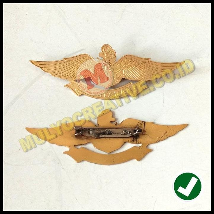 DISKON BREVET WING ATRIBUT SEKOLAH PELAYARAN MARITIM LOGO PELAYARAN