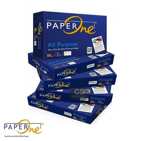 

TERBARU! Paper One hvs A4 80gr per dus / khusus gosend grab