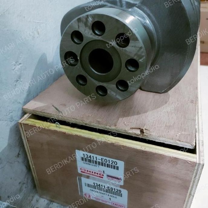 CRANKSHAFT AS KRUK DYNA DUTRO WO4D HT130 12VOLT (8 HOLE)