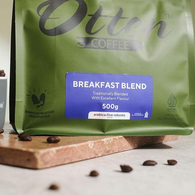 

Bubuk Kopi Breakfast Blend - 500Gr - Commercial Blend - Otten Coffee Kualitas Terbaik Harga Termurah