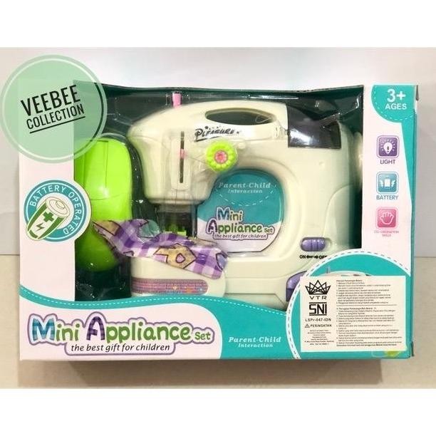 populer] Mainan Mesin Jahit Mini appliance/ mainan mesin jahit/ mainan anakcewe
