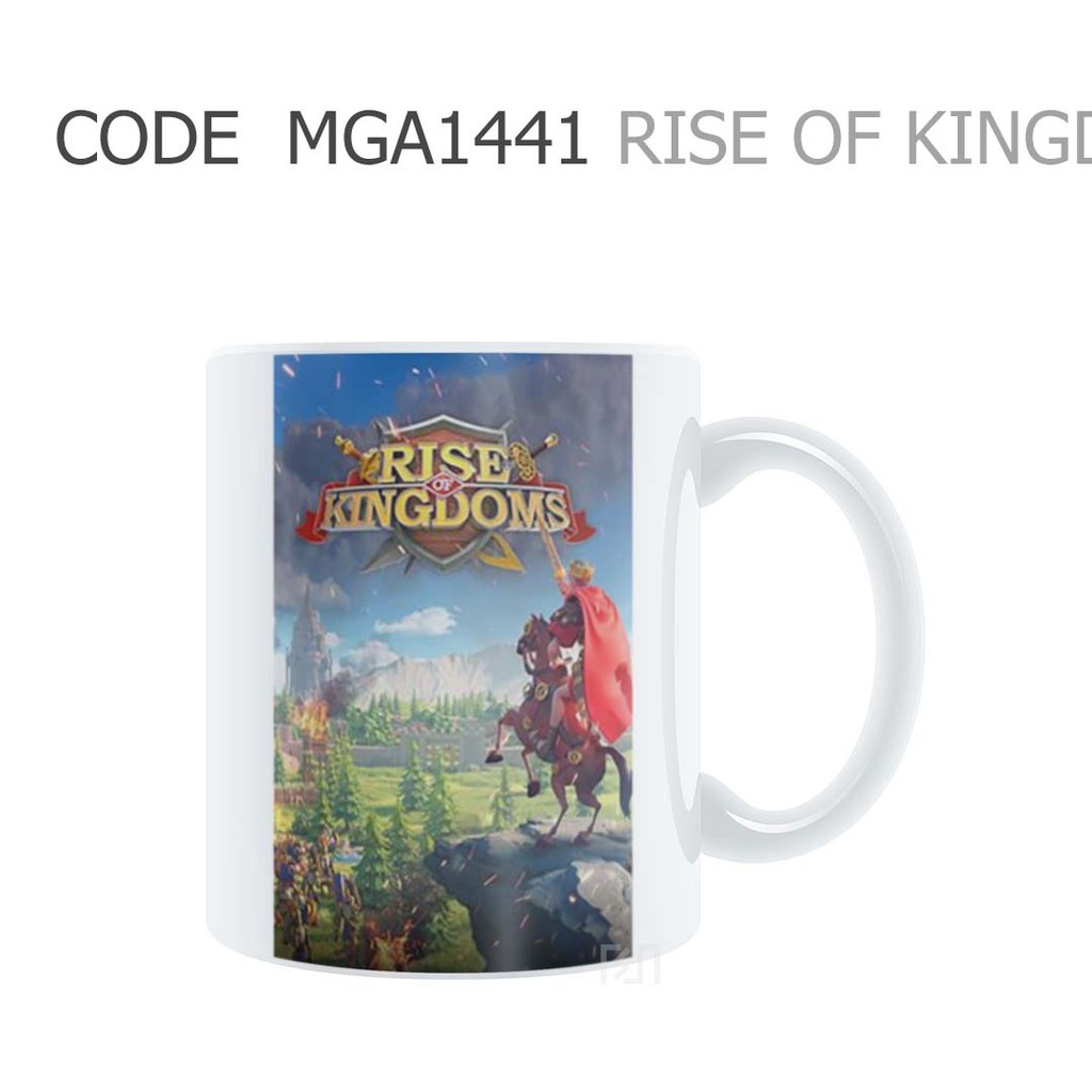 MUGLICIOUS MGA1441 RISE OF KINGDOMS Gaming Artwork Gelas Mug