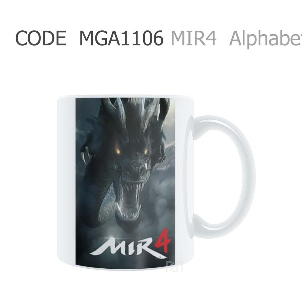 MUGLICIOUS MGA1106 MIR4 Gaming Artwork Gelas Mug