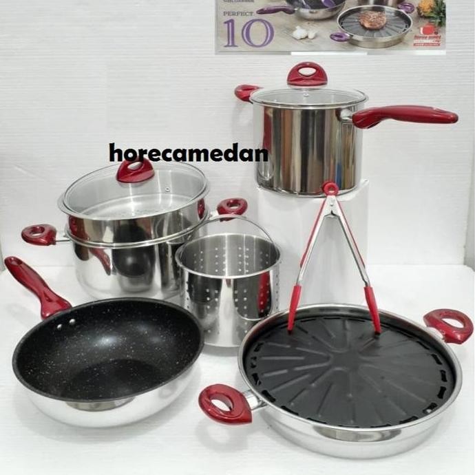 best produk] Panci set Supra Perfect 10pc Supra Cookware Perfect 10 by Chef Renatta