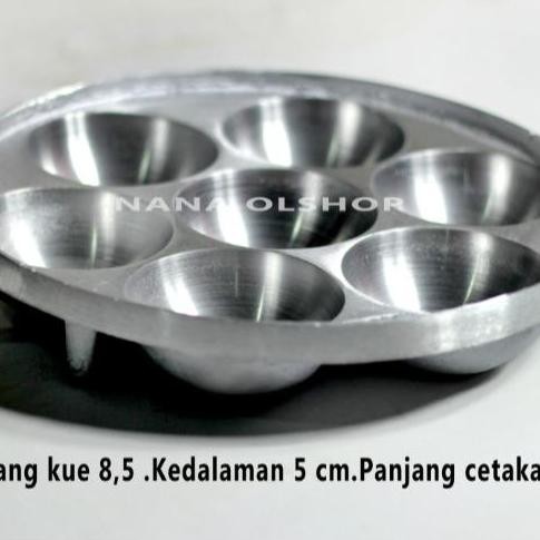 JH8 Cetakan Bikang Mawar Jumbo buah kitchenware cetakan kue bikang mawar