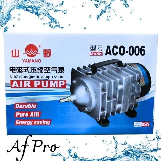 YAMANO ACO-006 BLOWER POMPA UDARA KOLAM BIOFLOK AERATOR AQUARIUM