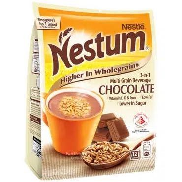 

Nestle Nestum 3-in-1 Wholegrain Beverage - Chocolate