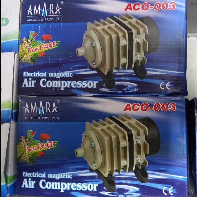 AMARA ACO-003 POMPA UDARA AERATOR KOLAM AQUARIUM HIDROPONIK
