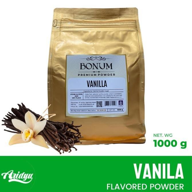 

@@@@] Bubuk Minuman | Rasa Vanilla 1kg | Powder Drink | Merk Bonum