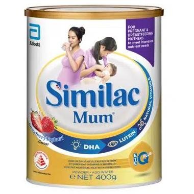 

Abbott Similac Mum Low Fat Maternal Milk Powder - Strawberry (400g) Singapore