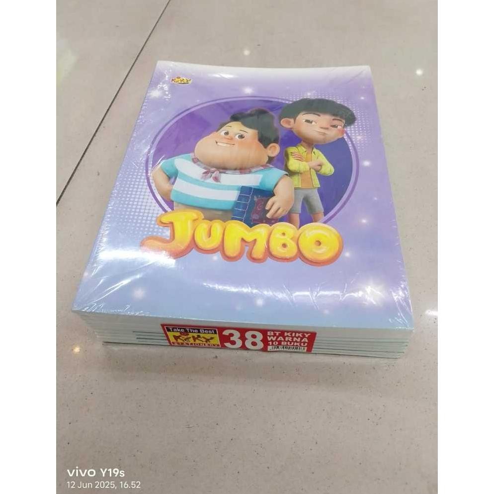 

BUKU TULIS KIKY 38 LEMBAR COLLAB WITH JUMBO PAPER STATIONARY "DISARANKAN PAKAI BUBBLE WRAP APABILA PESAN INGIN AMAN >> KLICK TAMBAH PRODUK BUBBLE WRAP