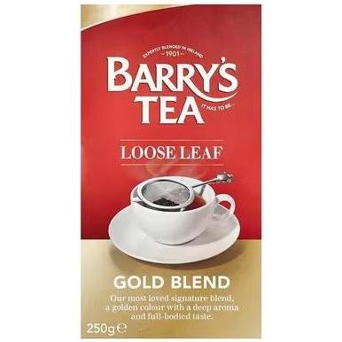 

Barry's Tea, Loose Leaf Tea, Gold Blend, 250 g