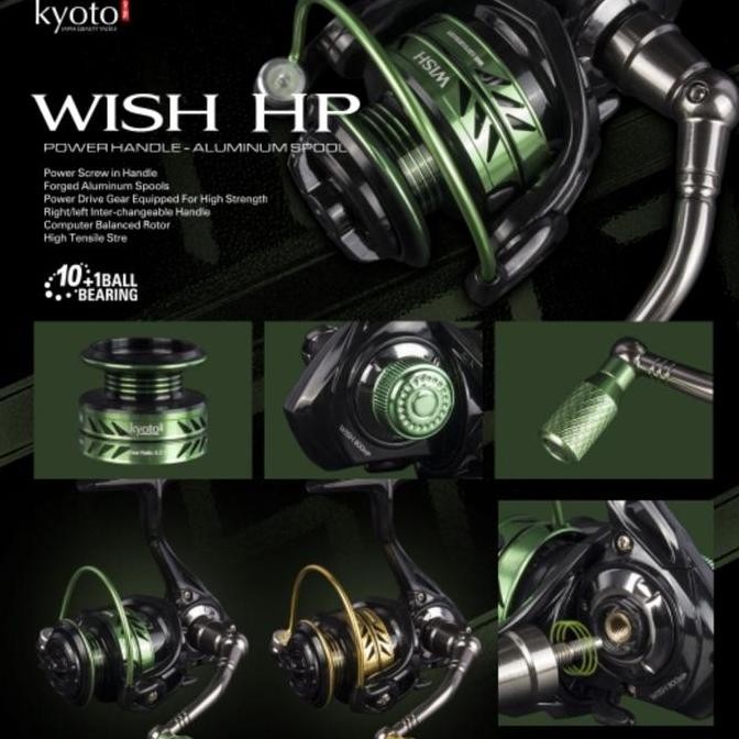 HARGA DISC - Reel Ultralight Kyoto Wish 500/800 HP